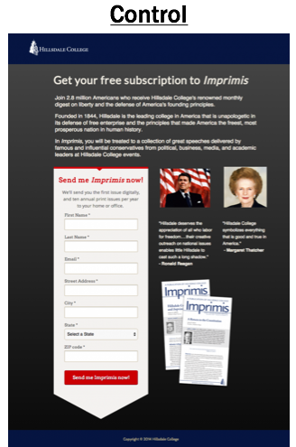 Experiment 289 - Control