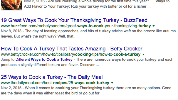 Ways to Cook a Turkey