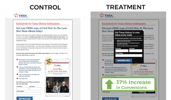 Nonprofit Marketing Tools - Exit Intent Offer