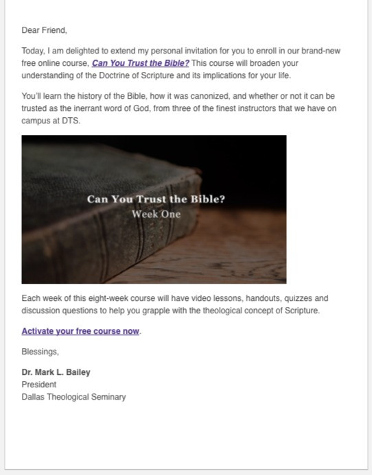 How clarity in the call-to-action affects email acquisition - NextAfter