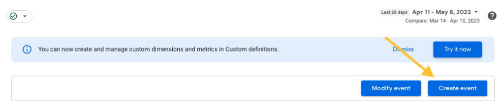 Google Analytics 4 Guide for Nonprofits - Create Event