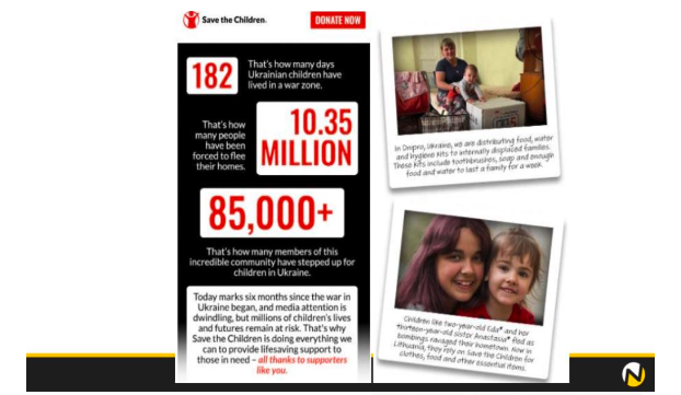 email with update on Ukraine War