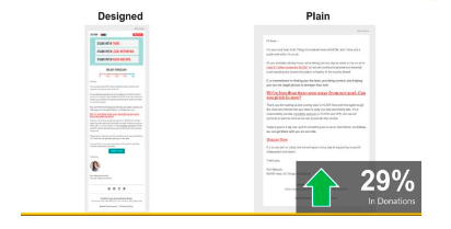 html email compared to plain text email